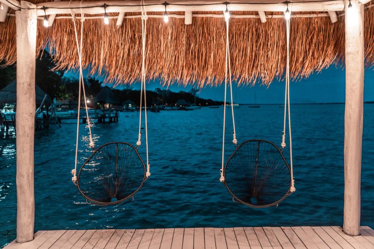 Royal Palm Bacalar Cabanas & Lagoon Club Bagian luar foto