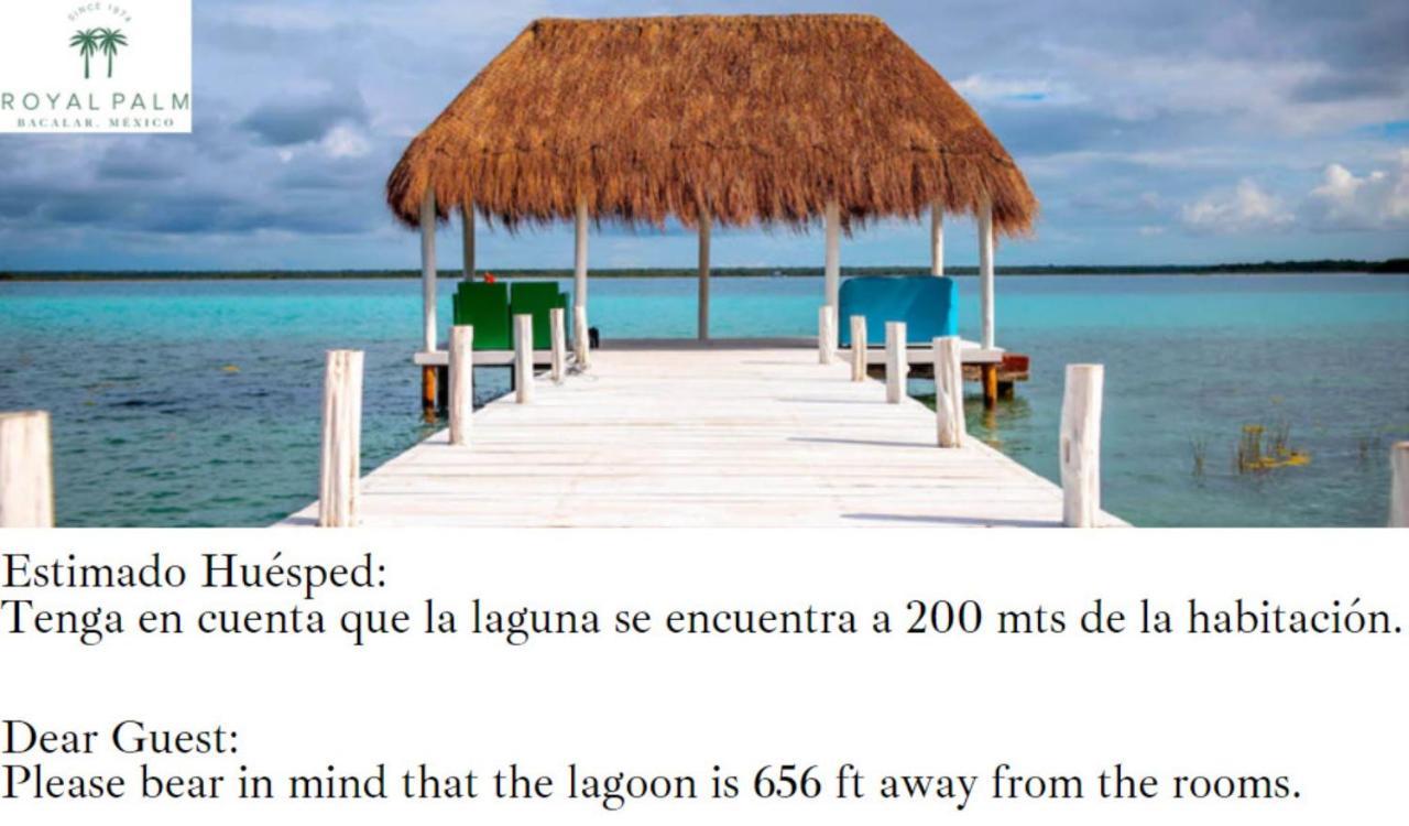 Royal Palm Bacalar Cabanas & Lagoon Club Ruang foto