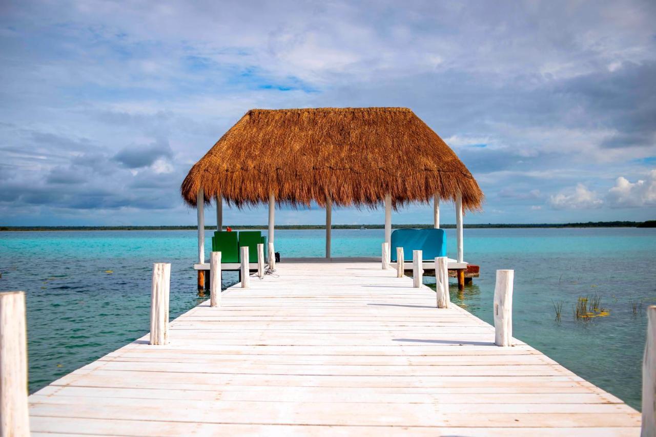 Royal Palm Bacalar Cabanas & Lagoon Club Bagian luar foto
