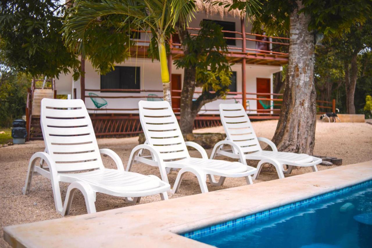 Royal Palm Bacalar Cabanas & Lagoon Club Bagian luar foto